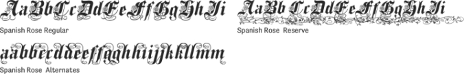 Spanish Font Preview