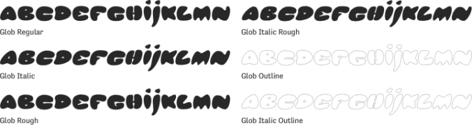 Glob Font Preview