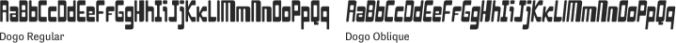 Dogo Font Preview