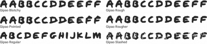 Qipao font download