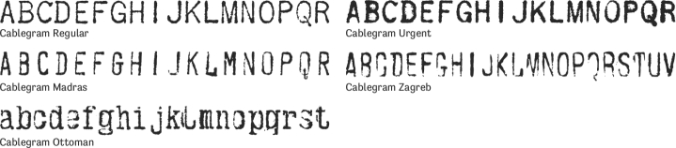 Cablegram font download