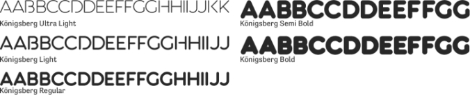 Königsberg font download