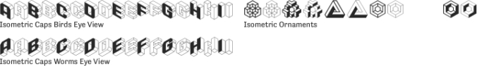 Isometric font download