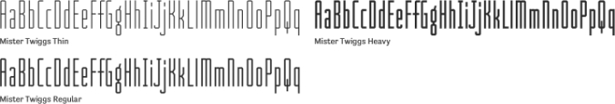 Mister Twiggs font download