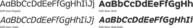 Soft Sans font download