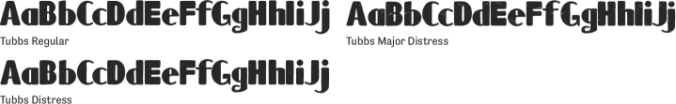 Tubbs font download