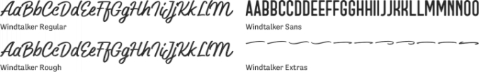Windtalker font download