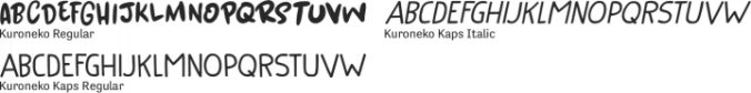 Kuroneko font download