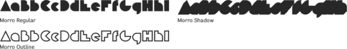 Morro Font Preview