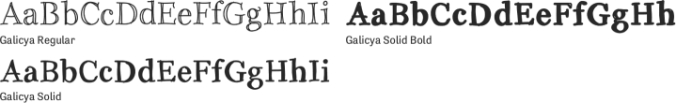 Galicya font download
