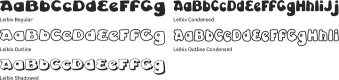 Leibix font download