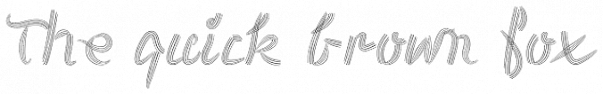 Hair Font Preview