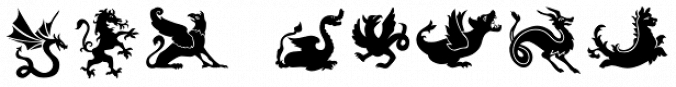 Medieval Dragons font download