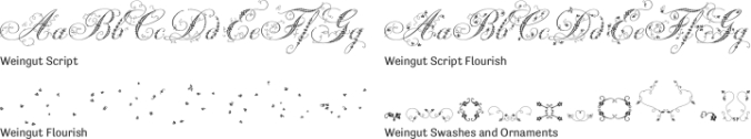 Weingut Font Preview