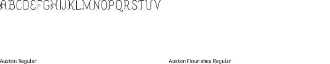 Austen Font Preview