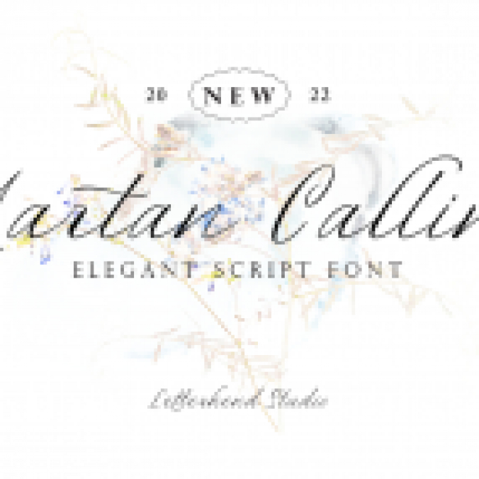 Martan Calline Font Preview