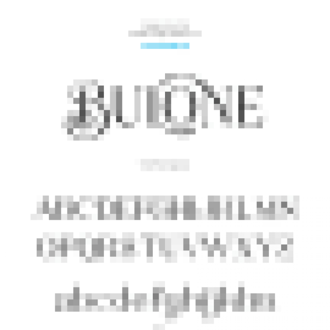 Bulone Font Preview