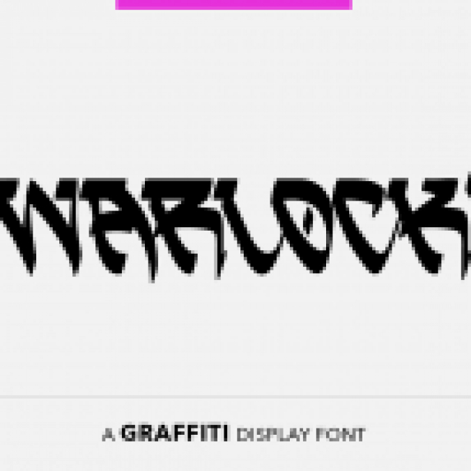 SB Warlock Font Preview