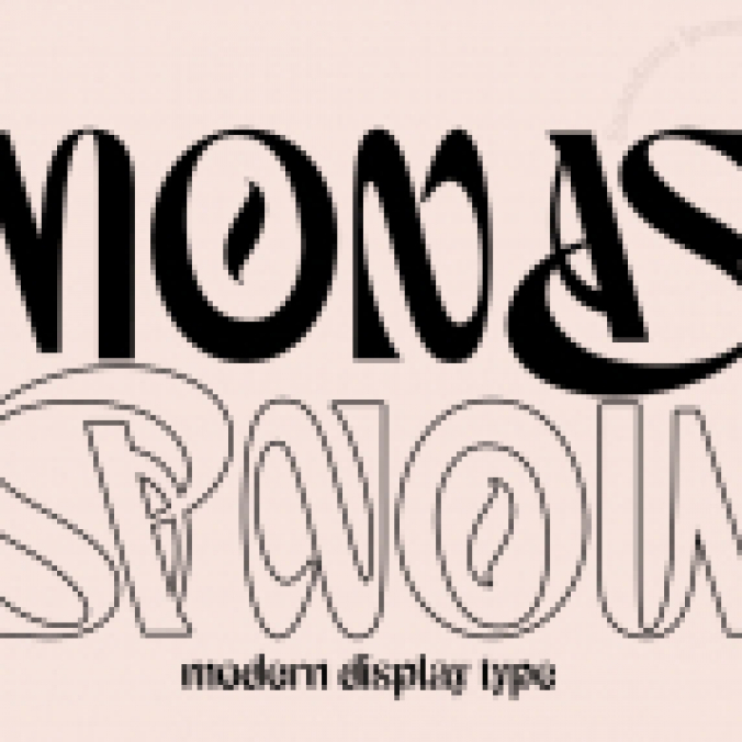 Monas Font Preview