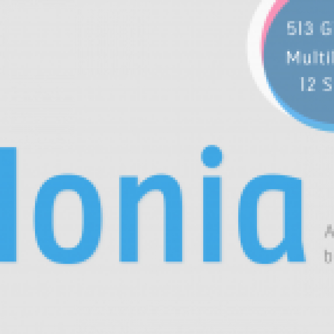 Monia Font Preview