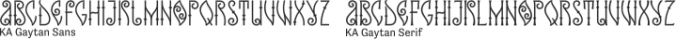 KA Gaytan font download