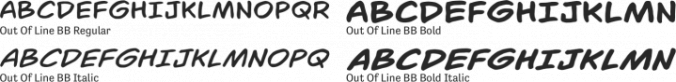 Out Of Line BB font download