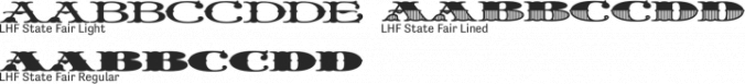 LHF State Fair font download
