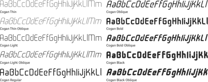 Cogan font download
