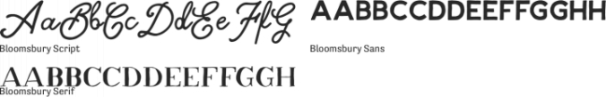Bloomsbury Font Preview