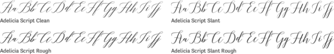 Adelicia Script font download