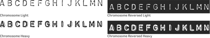 Chromosome Font Preview
