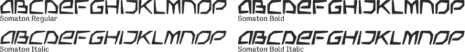 Somaton Font Preview