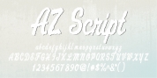 AZ Script font download