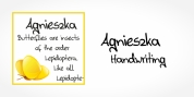 Agnieszka Handwriting font download