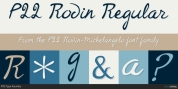 P22 Rodin-Michelangelo font download
