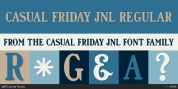 Casual Friday JNL font download