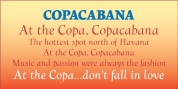 Copacabana font download