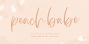 Peach Babe font download