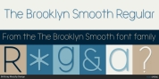 The Brooklyn Smooth font download