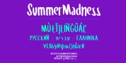 Summer Madness font download
