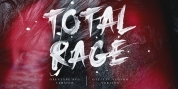 Total Rage SVG font download