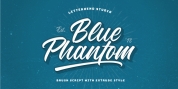 Blue Phantom Script font download