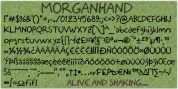 Morganhand font download