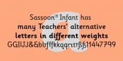 Sassoon Infant font download