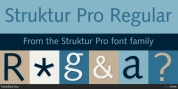 Struktur Pro font download