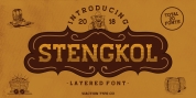 Stengkol font download