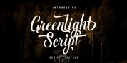 Greenlight Script font download