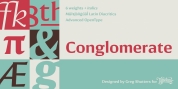 Conglomerate font download