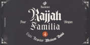 Rajjah Familia font download