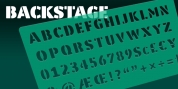 Backstage font download